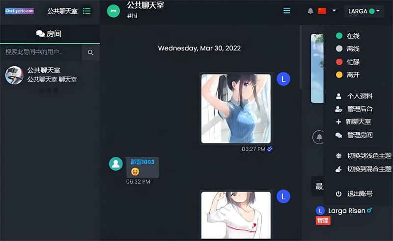 最新公共聊天室系统源码 ChatNet V1.11-V1.9 完整汉化版源码 私人聊天程序